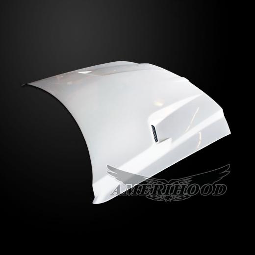 Amerihood Fiberglass Challenger Style Hood 05-07 Dodge Magnum